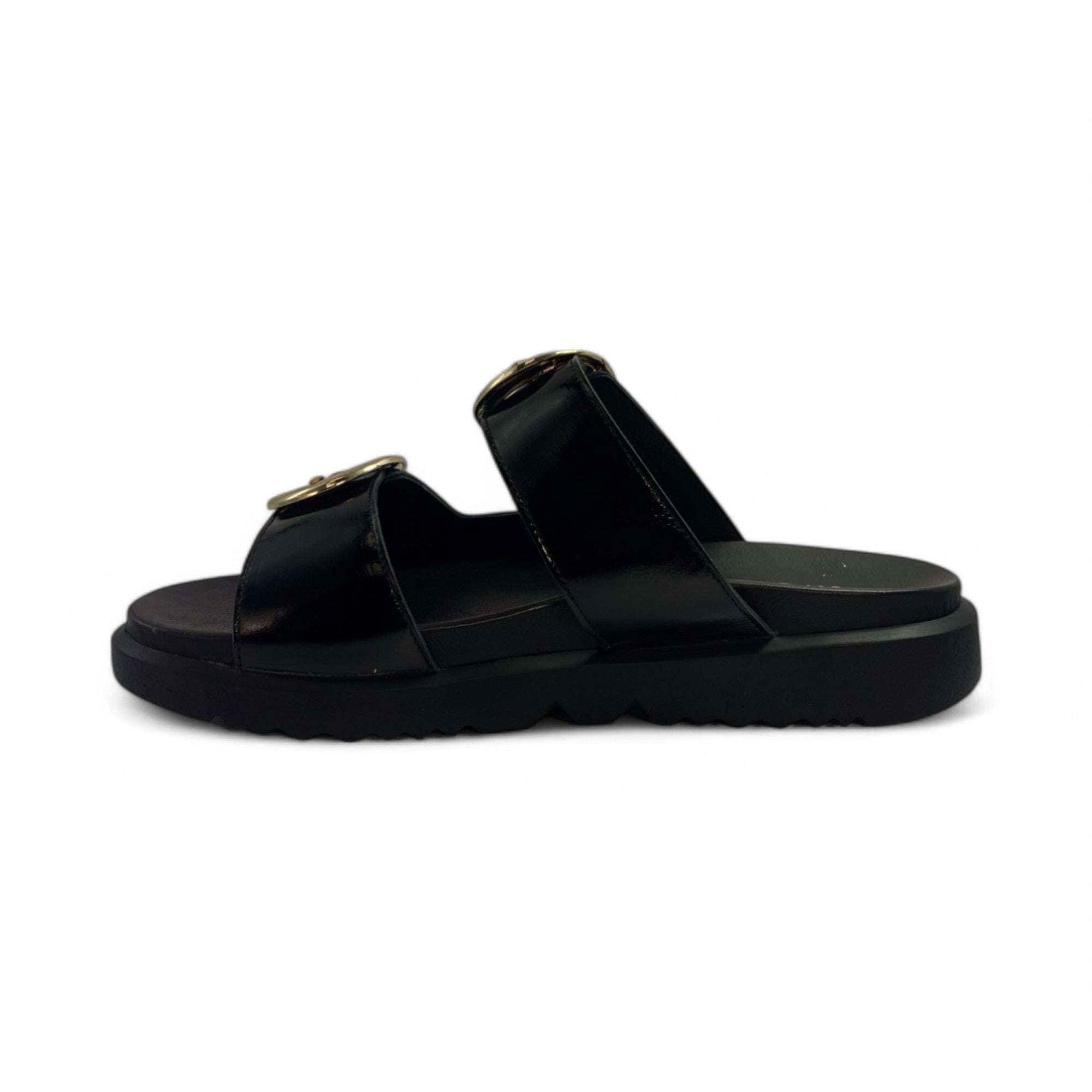Mermaid 2-Strap Adjustable Slide Sandal - Effortless Comfort & Style