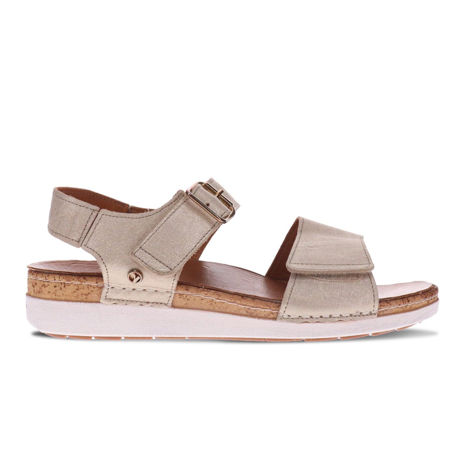 Georgia 3 Strap Adjustable Sandal - Revere Shoes