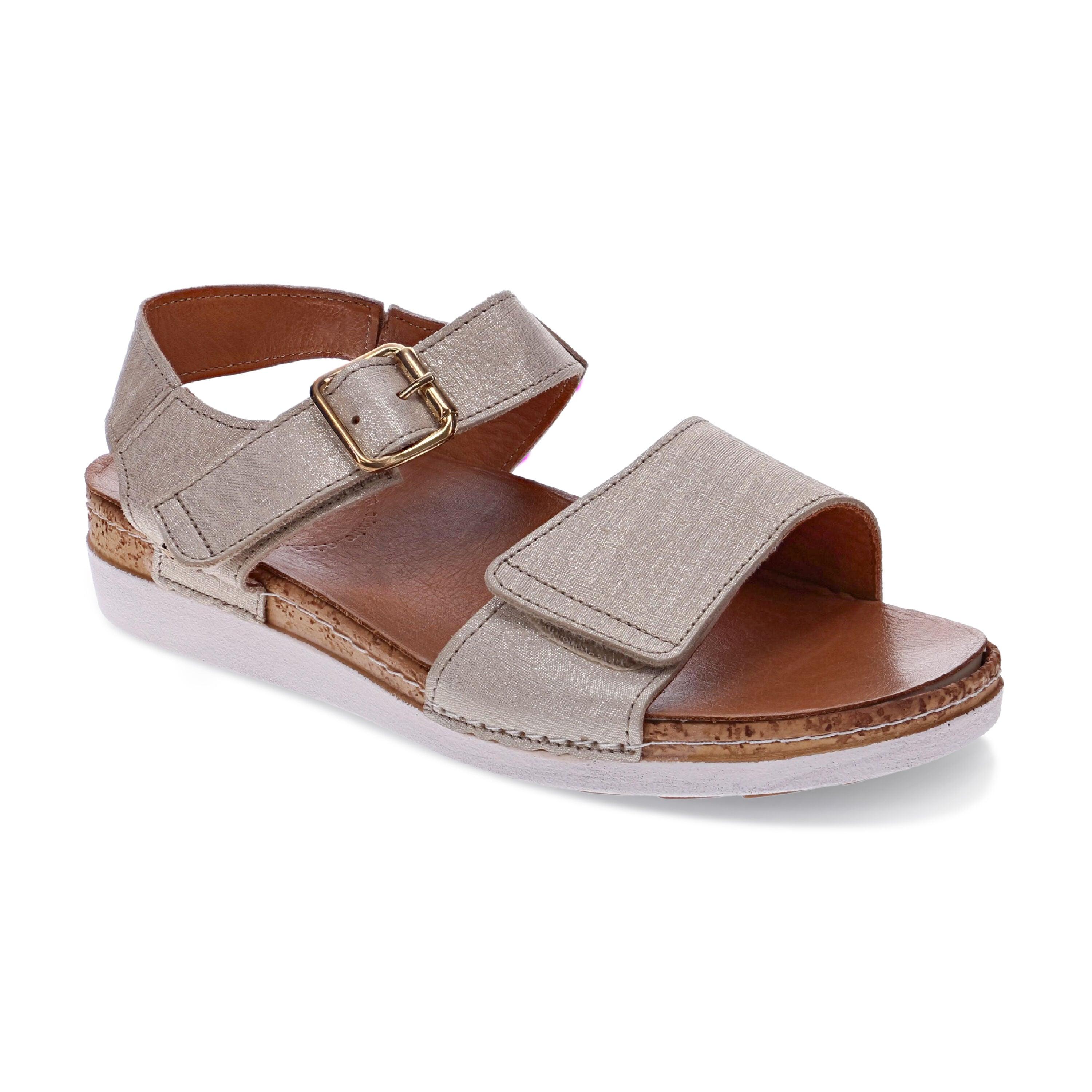 Georgia 3 Strap Adjustable Sandal - Revere Shoes