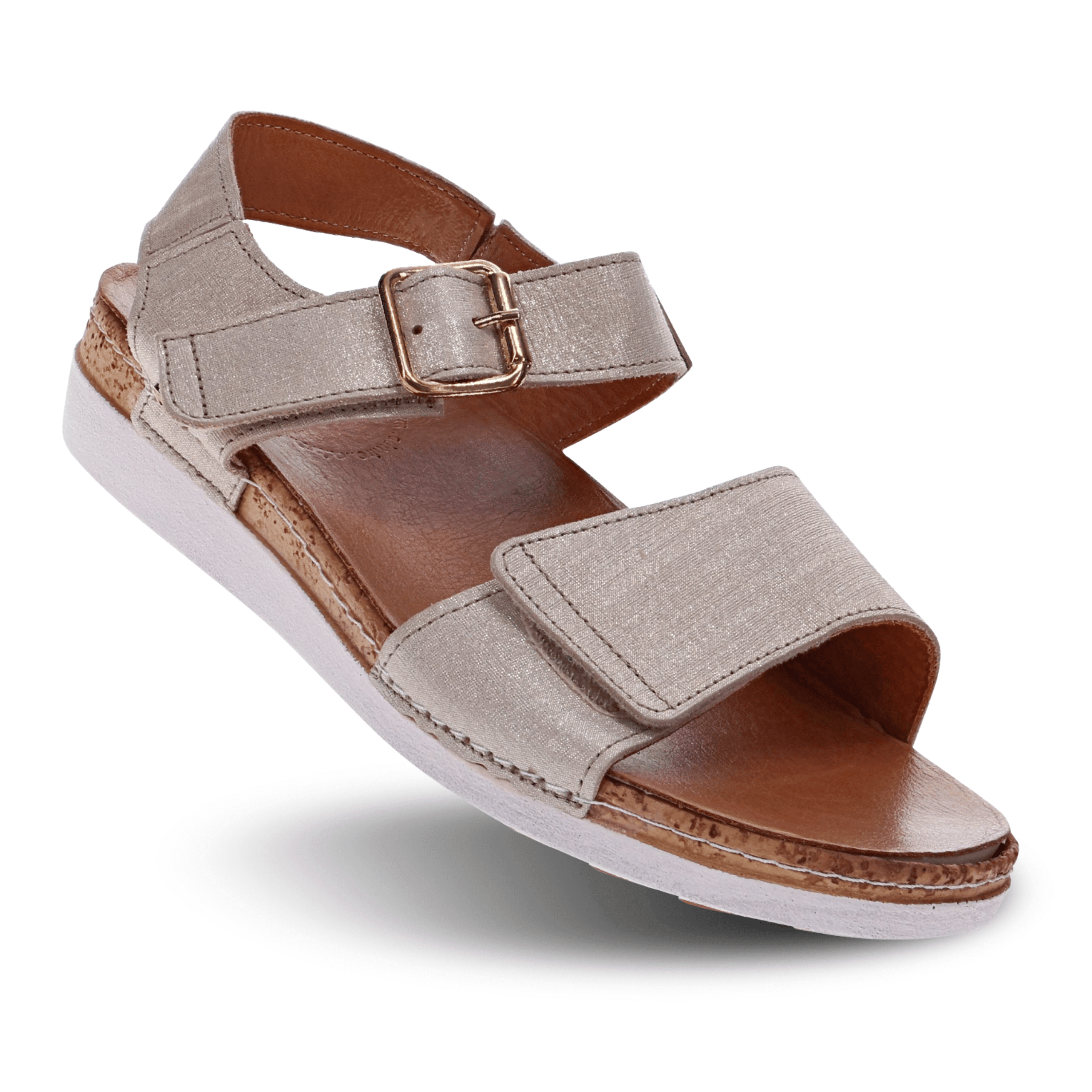 Georgia 3 Strap Adjustable Sandal - Revere Shoes