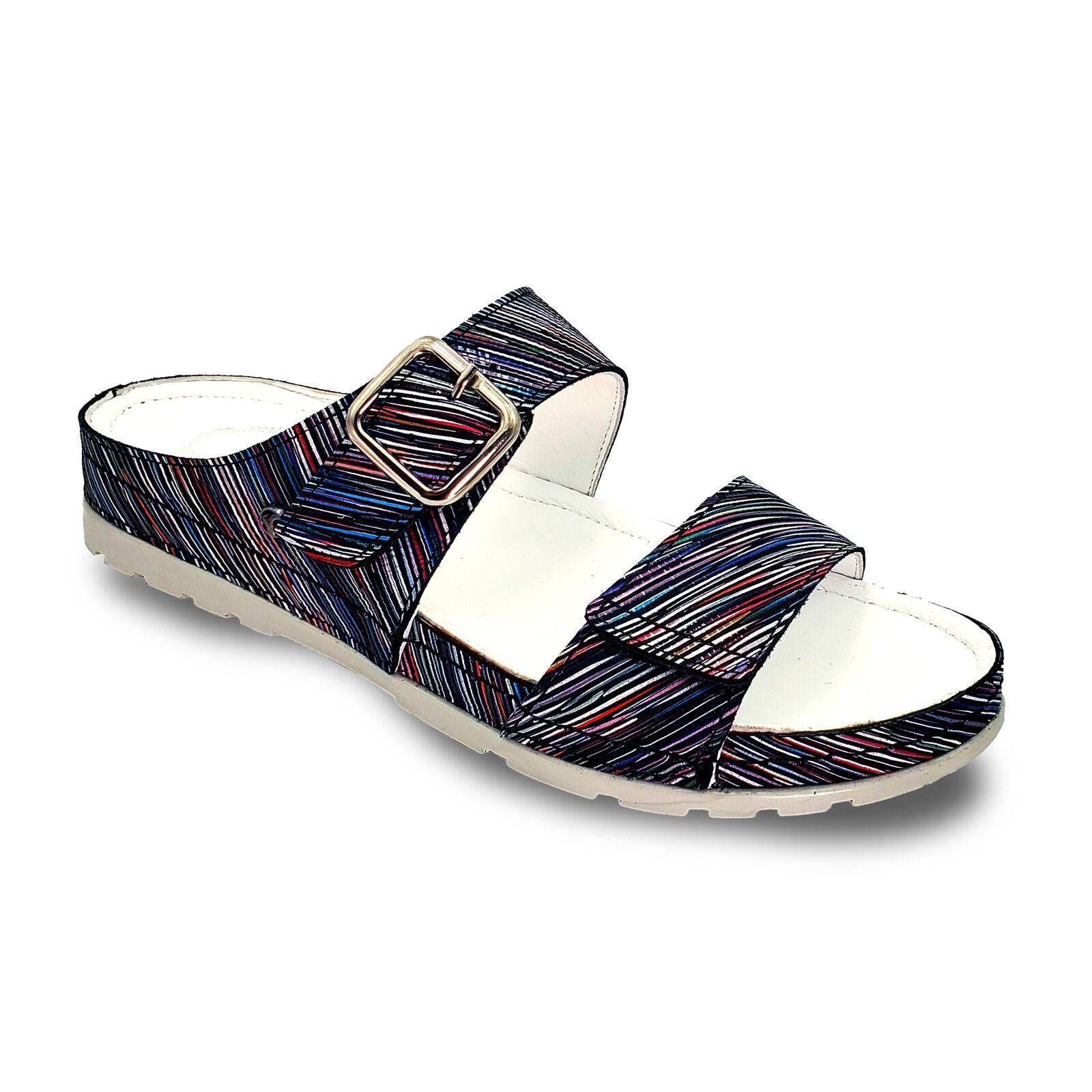 Palma 2 Strap Slide Sandal - Revere Shoes