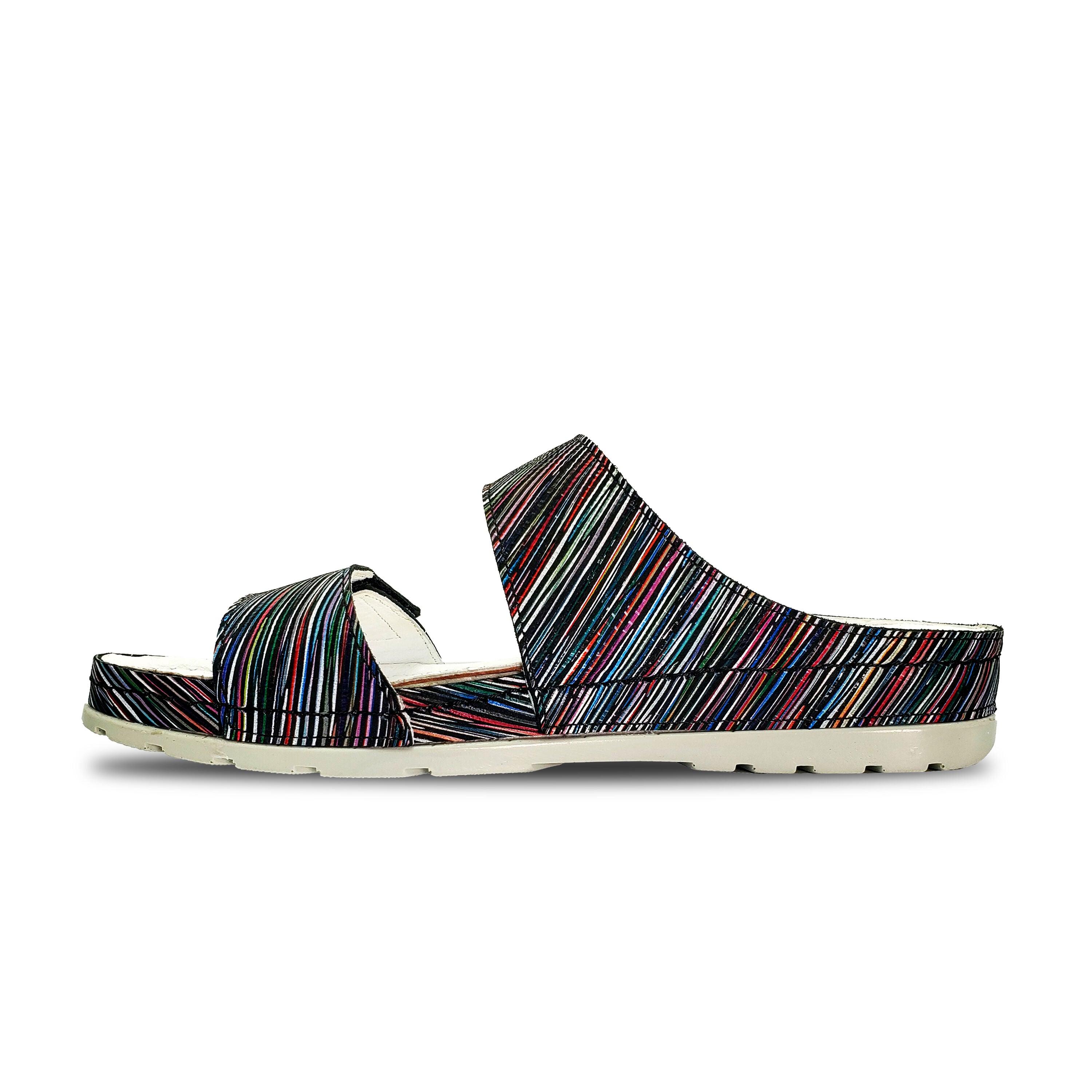 Palma 2 Strap Slide Sandal - Revere Shoes