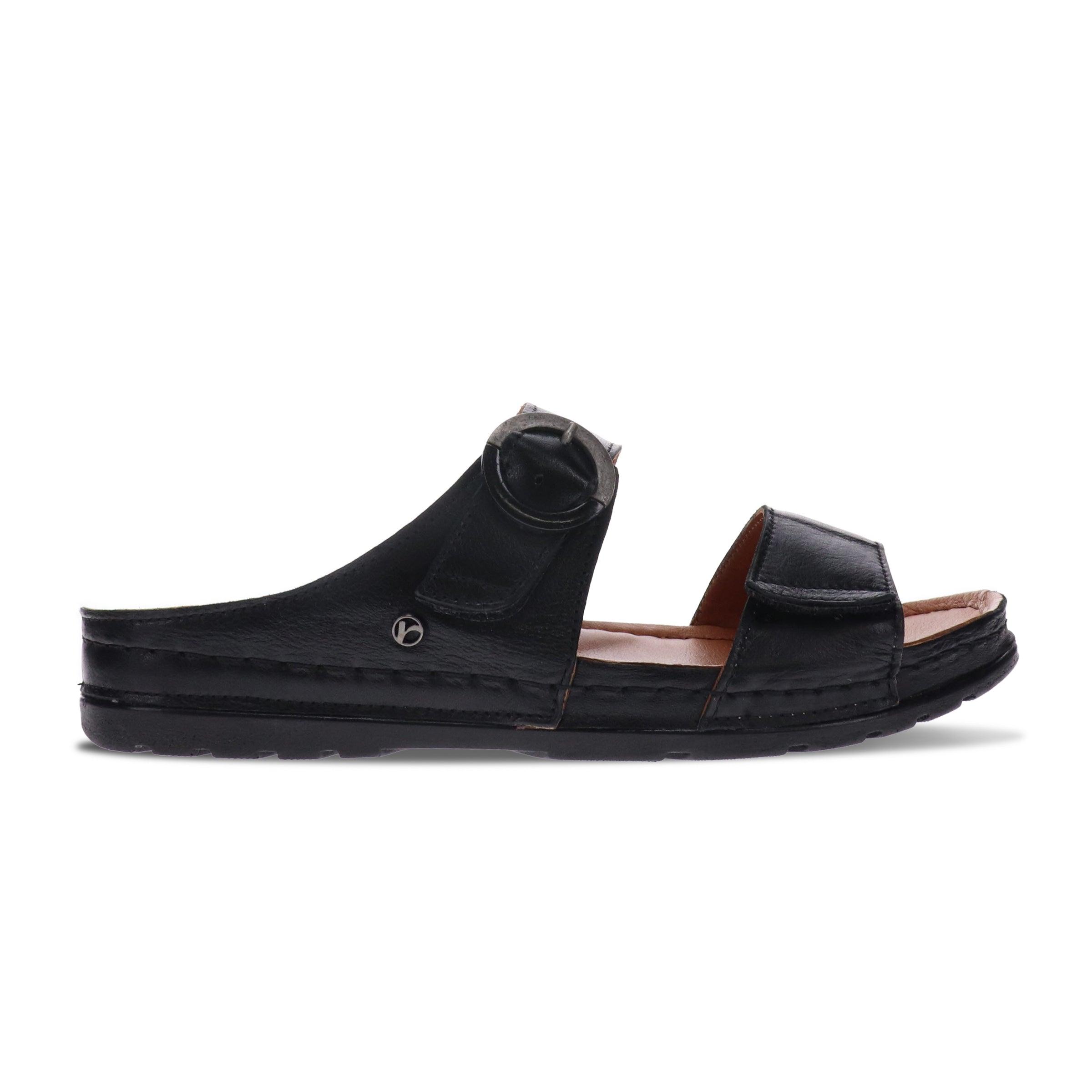 Palma 2 Strap Slide Sandal - Revere Shoes