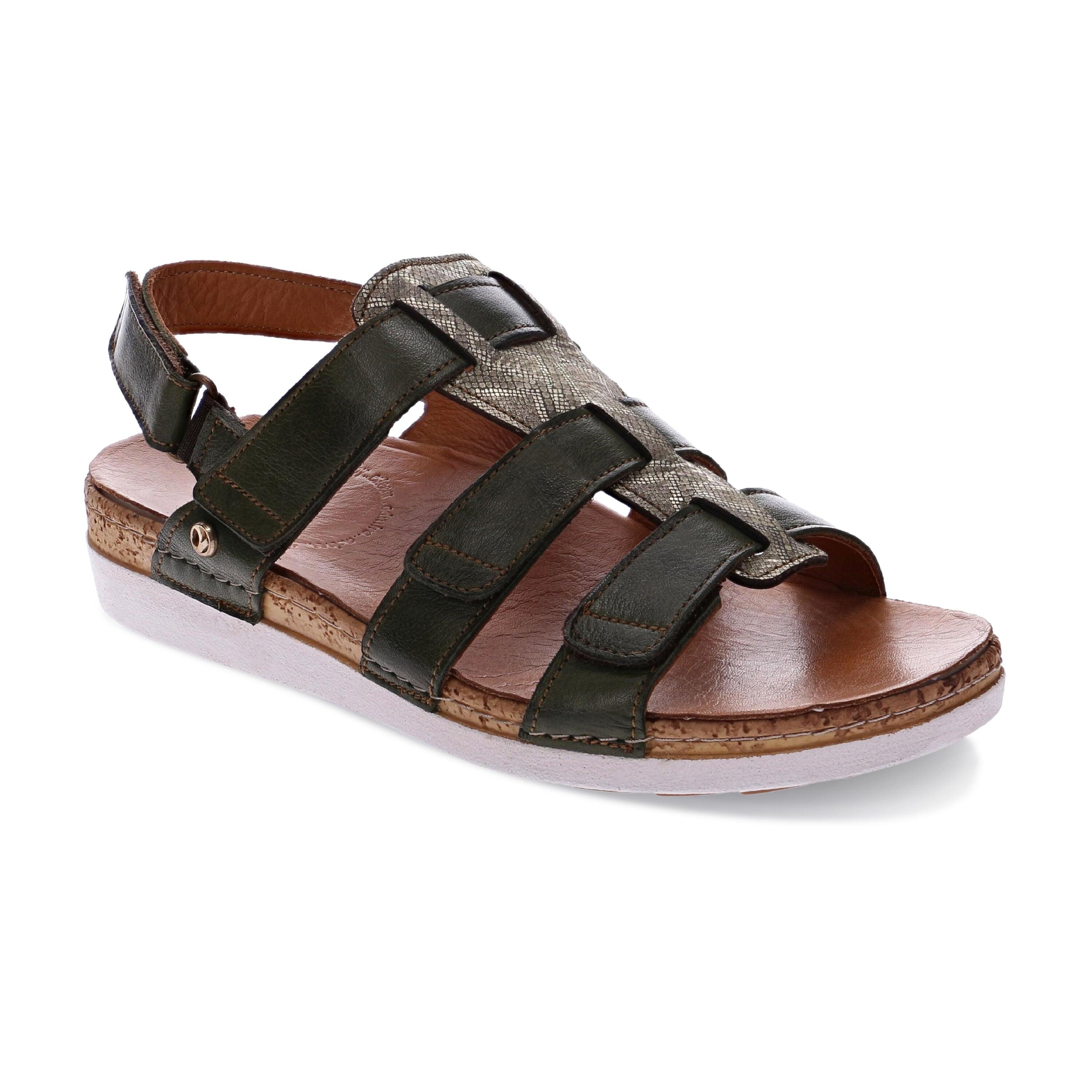 Santorini 4 Strap Gladiator Sandal - Revere Shoes