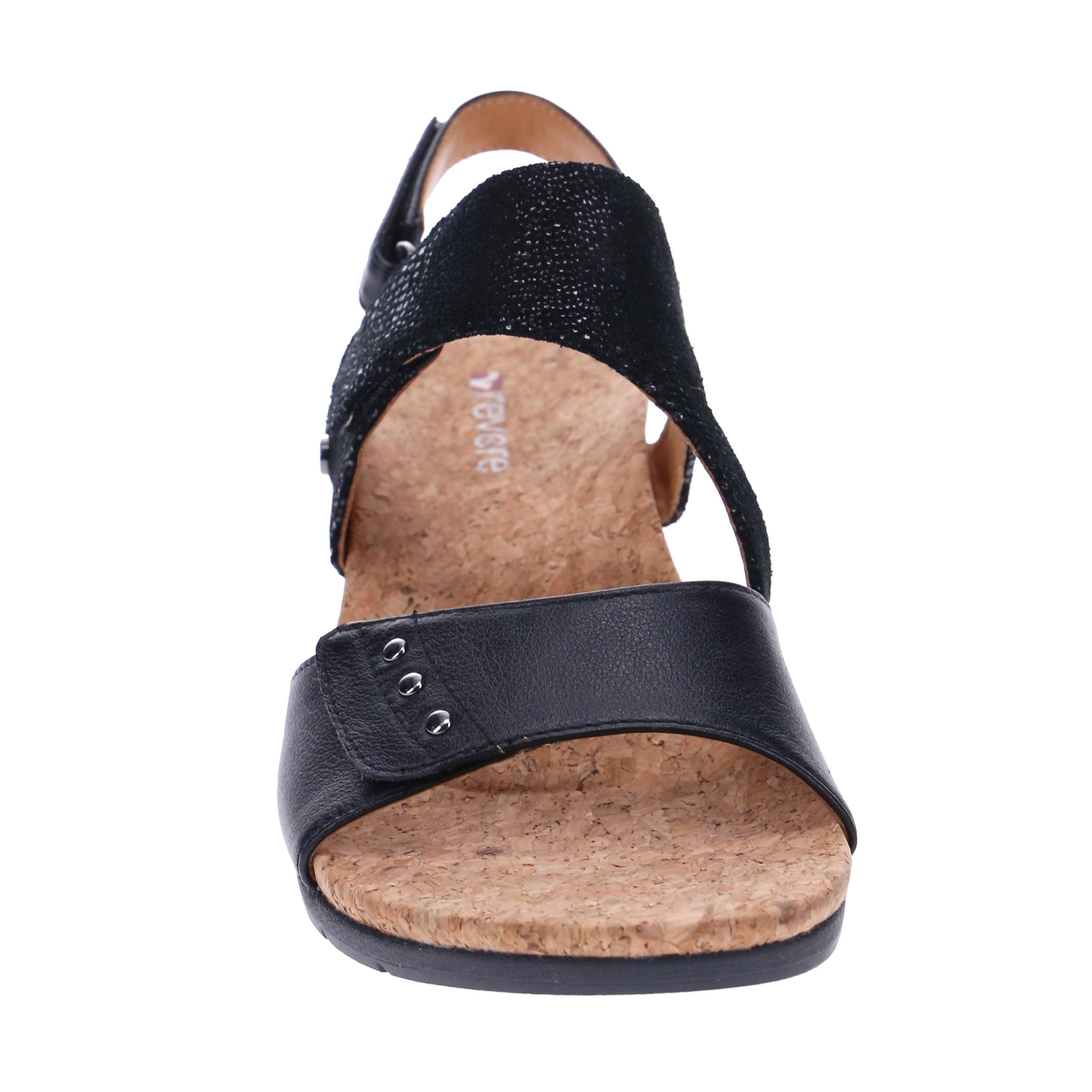 Grenada Back Strap Wedge - Revere Shoes