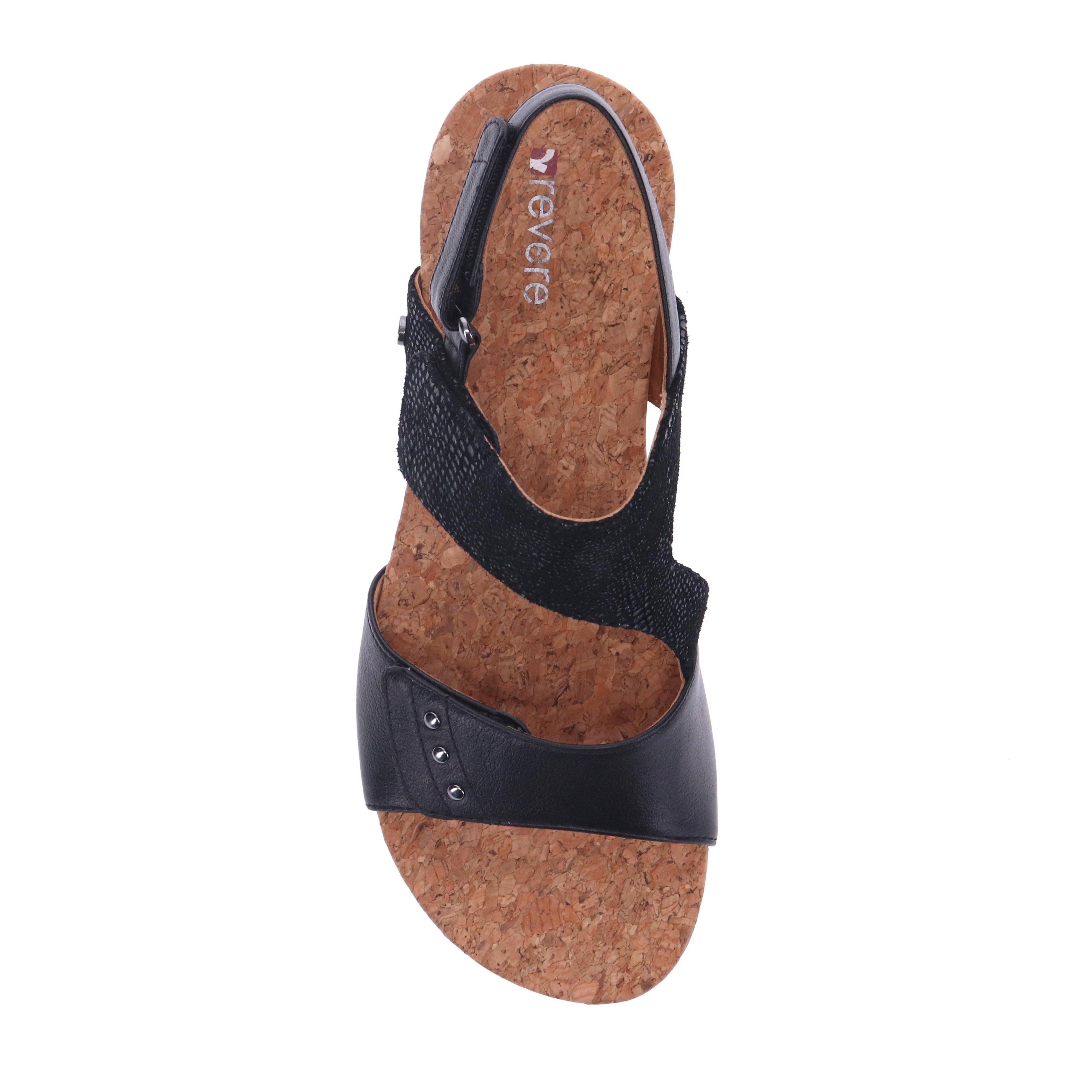 Grenada Back Strap Wedge - Revere Shoes