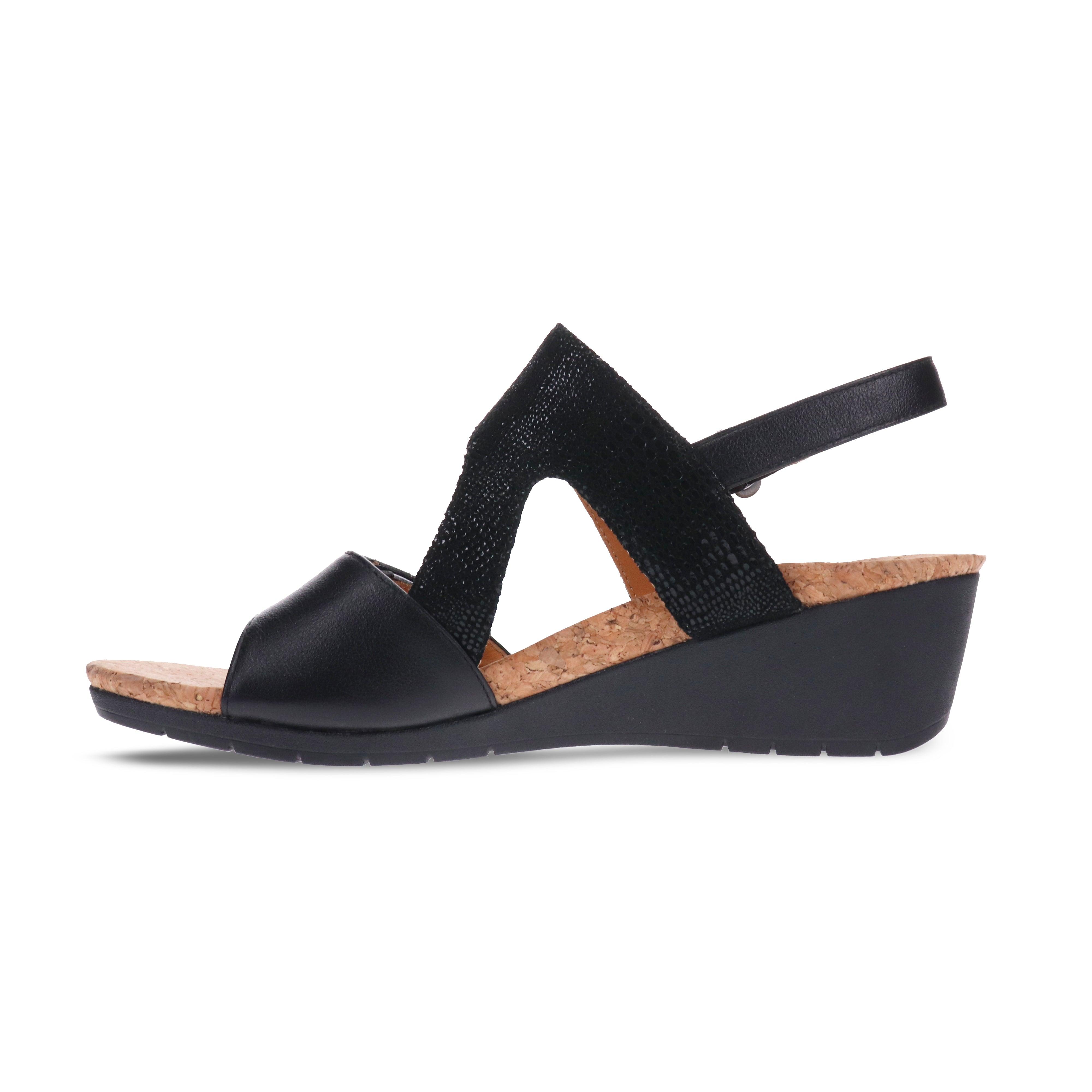 Grenada Back Strap Wedge - Revere Shoes