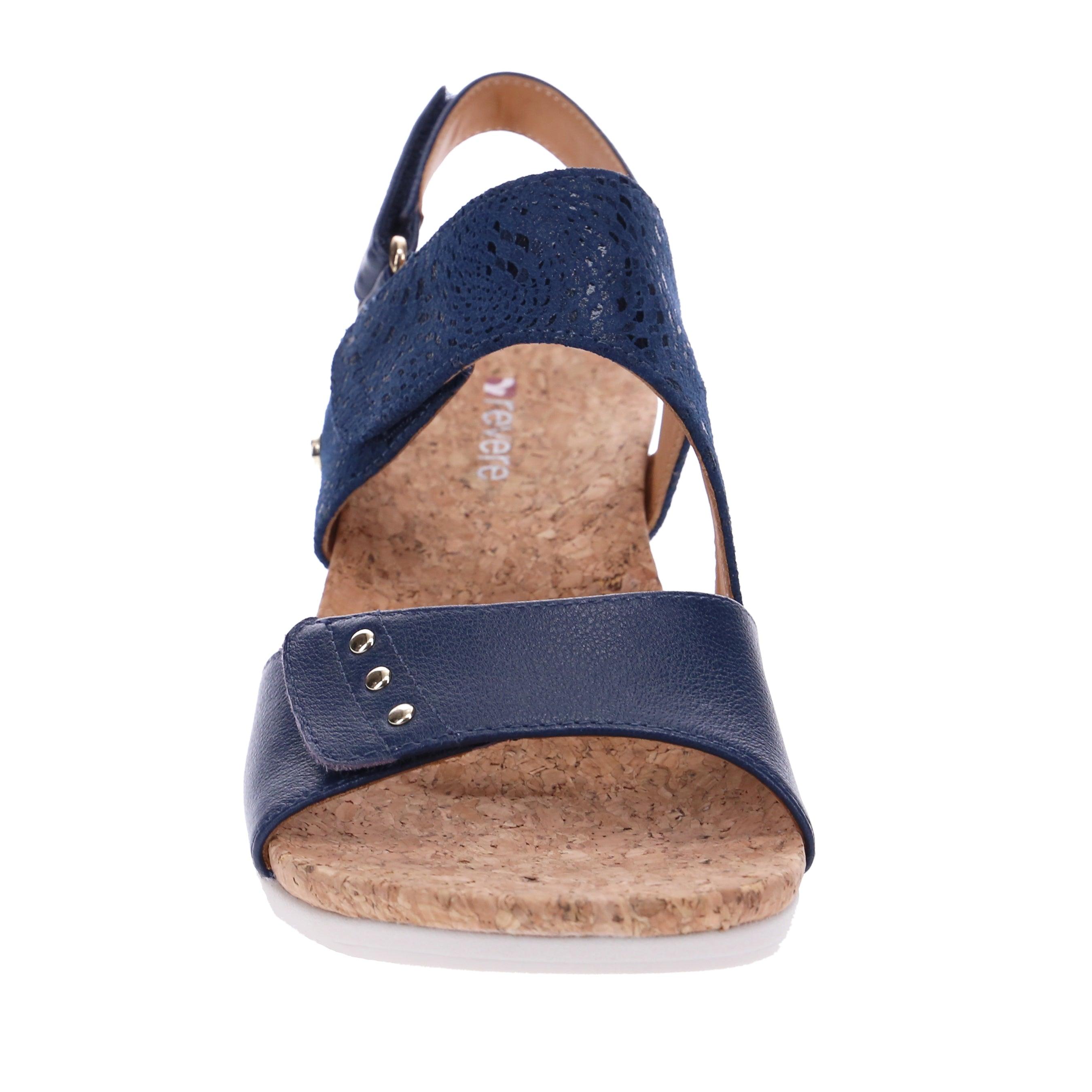 Grenada Back Strap Wedge - Revere Shoes