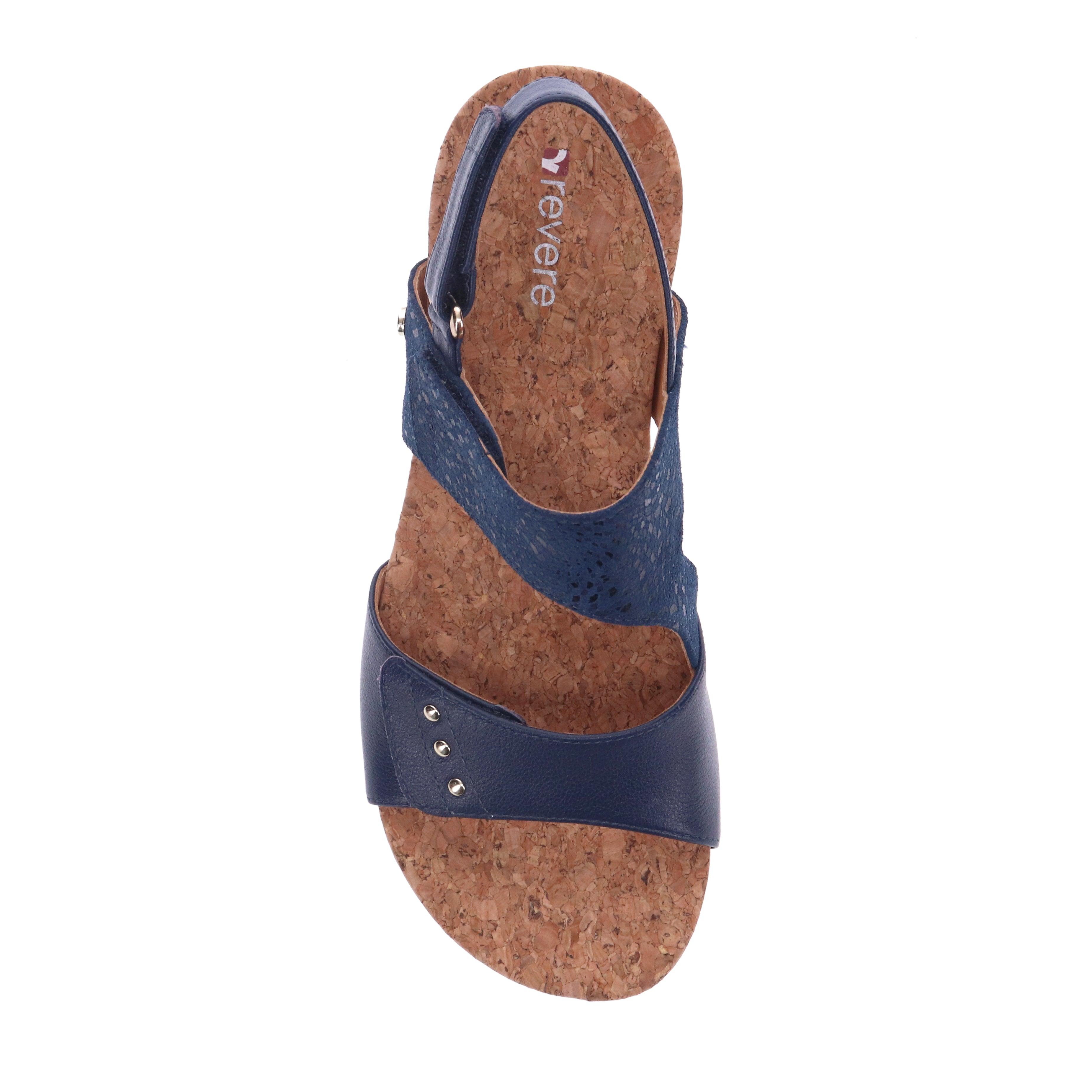 Grenada Back Strap Wedge - Revere Shoes