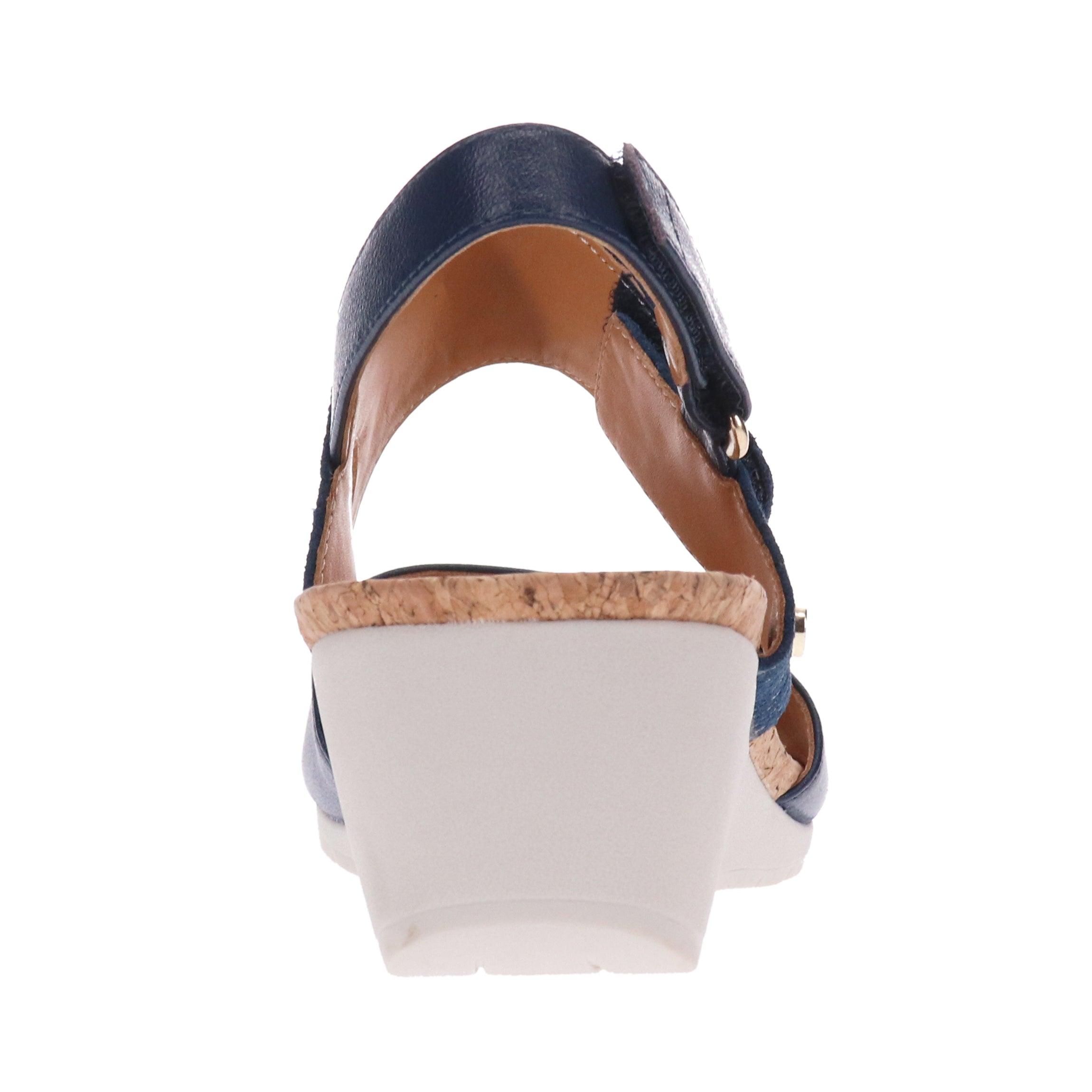 Grenada Back Strap Wedge - Revere Shoes