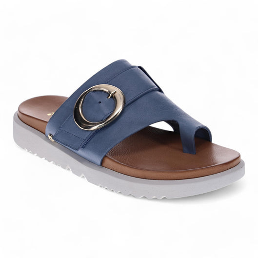 Biscay Toe Post Comfort Slide Sandal - Effortless Style & Support