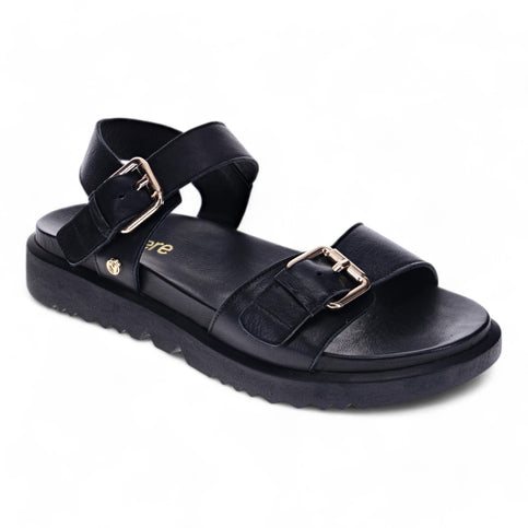 Cyprus Adjustable 3-Strap Sandal - Sleek, Modern Comfort