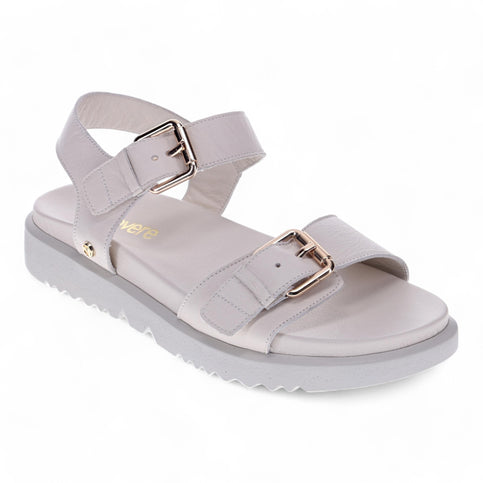Cyprus Adjustable 3-Strap Sandal - Sleek, Modern Comfort