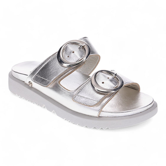 Mermaid 2-Strap Adjustable Slide Sandal - Effortless Comfort & Style