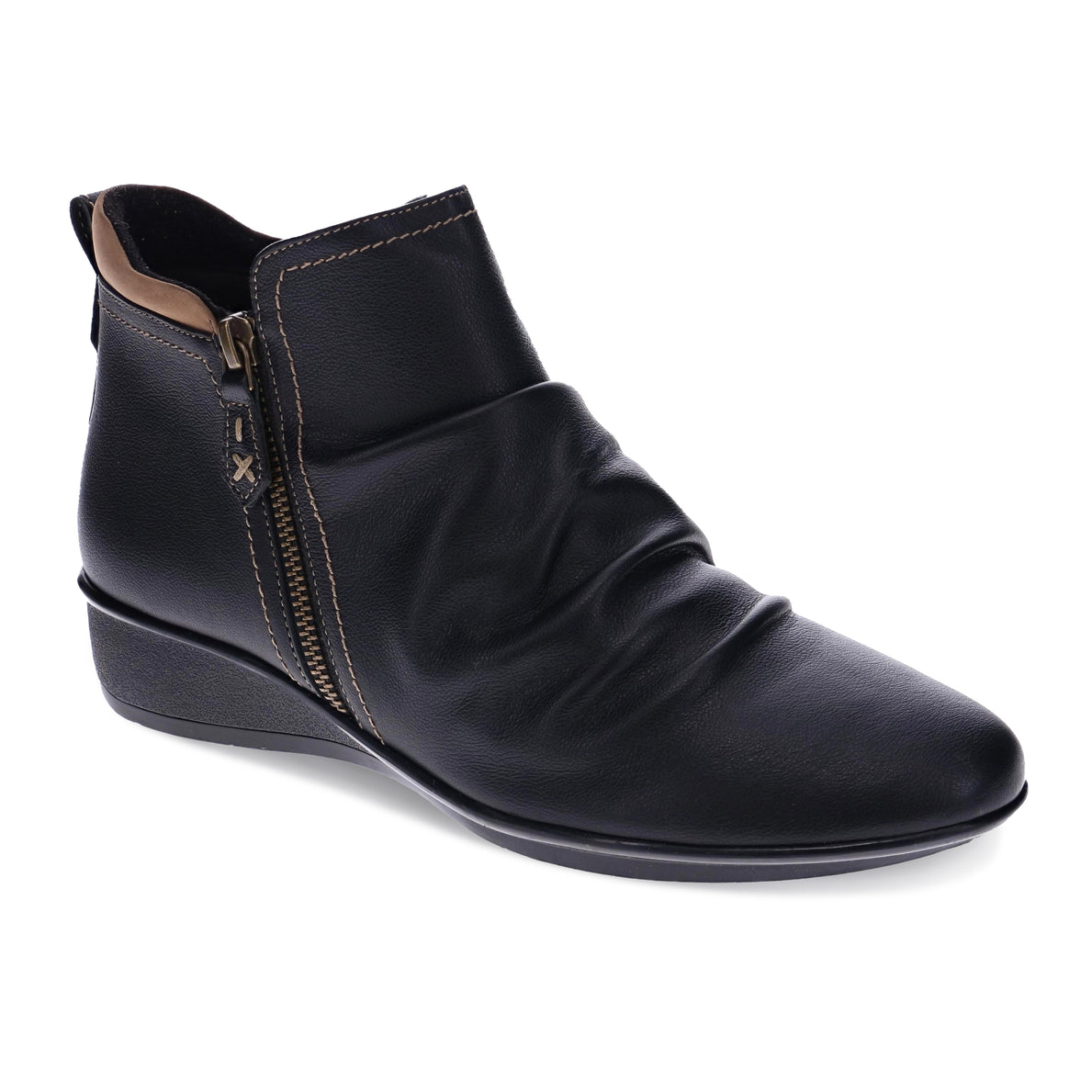 Plymouth Wedge Bootie
