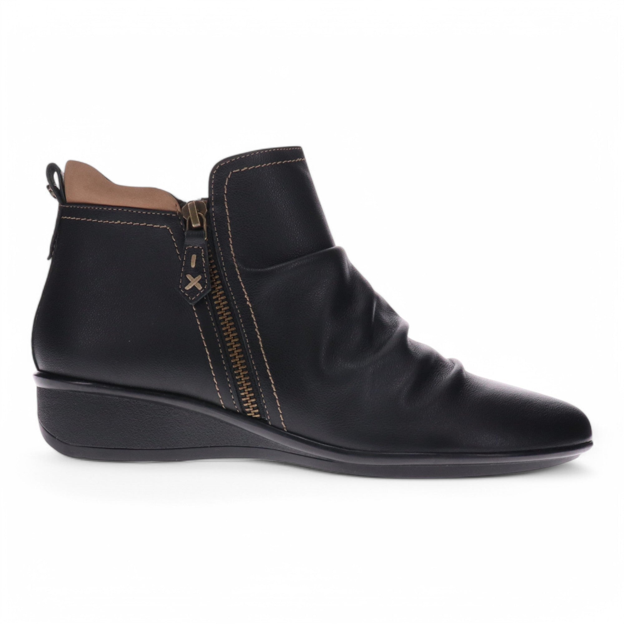 Plymouth Wedge Bootie