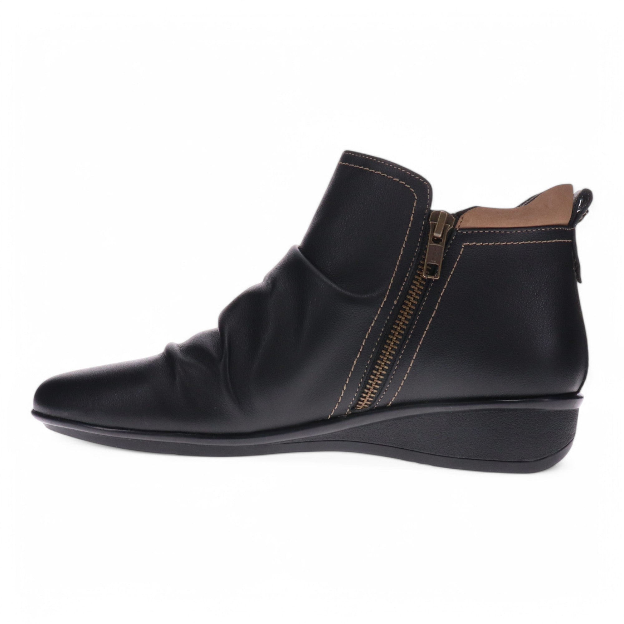 Plymouth Wedge Bootie