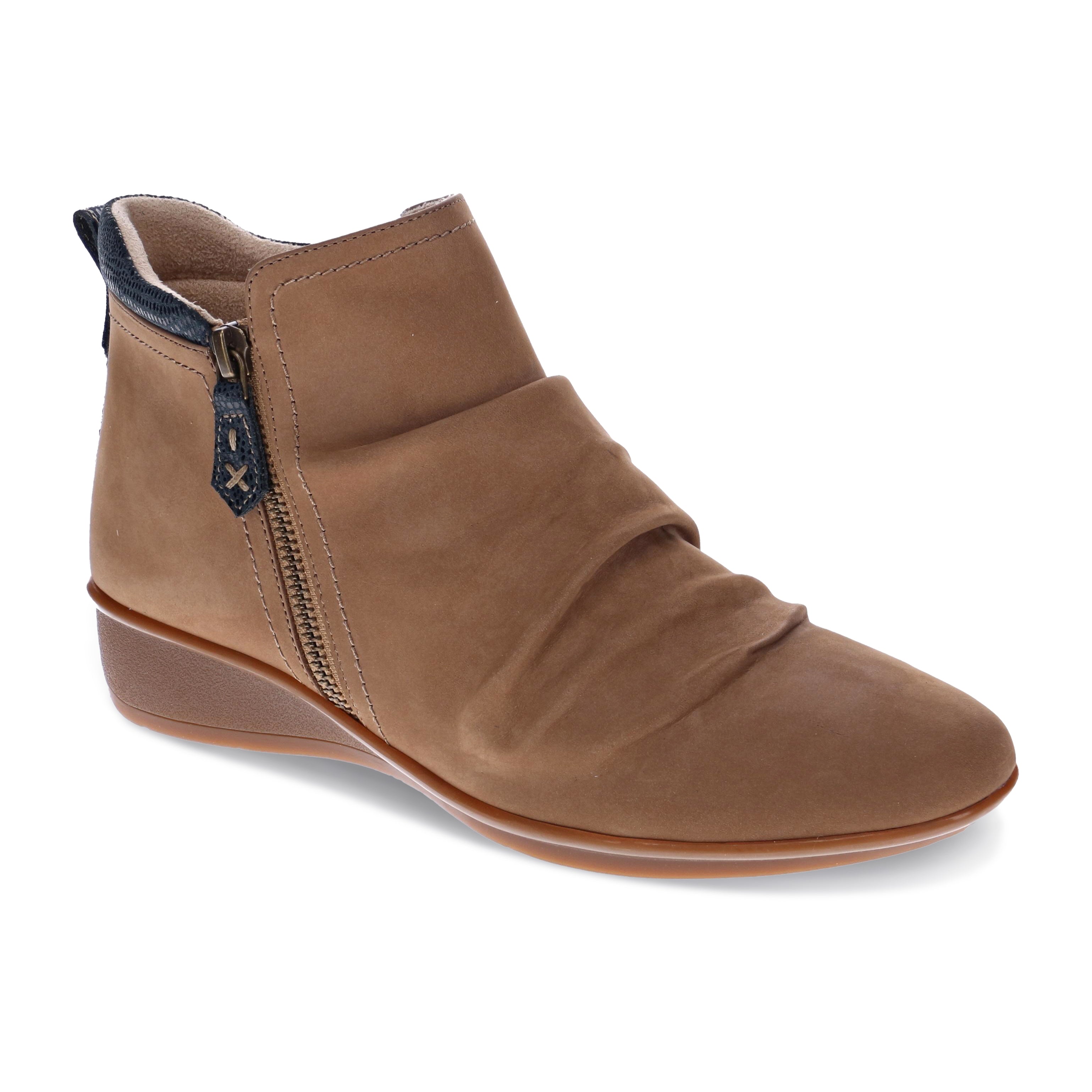 Plymouth Wedge Bootie
