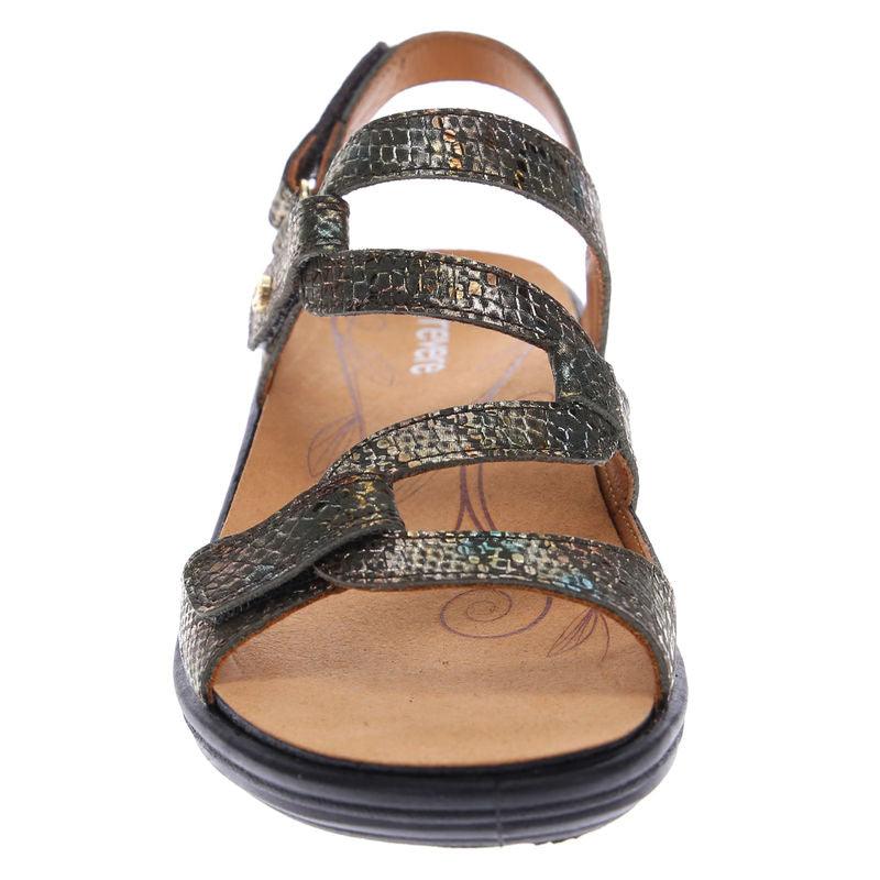 Emerald 3 Strap Leather Sandals - On Sale - Revere Shoes