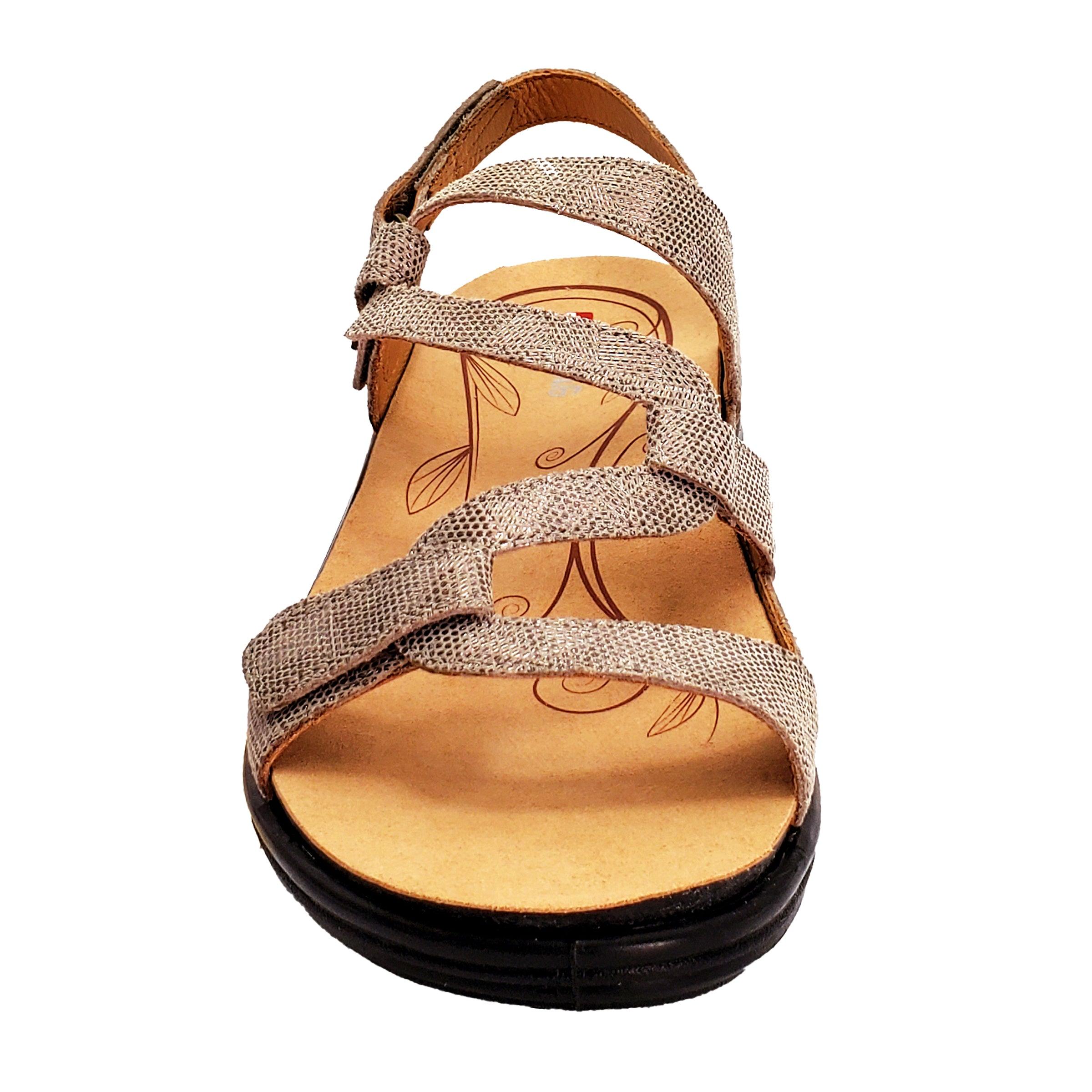 Emerald 3 Strap Leather Sandals - Seasonal - Revere Shoes