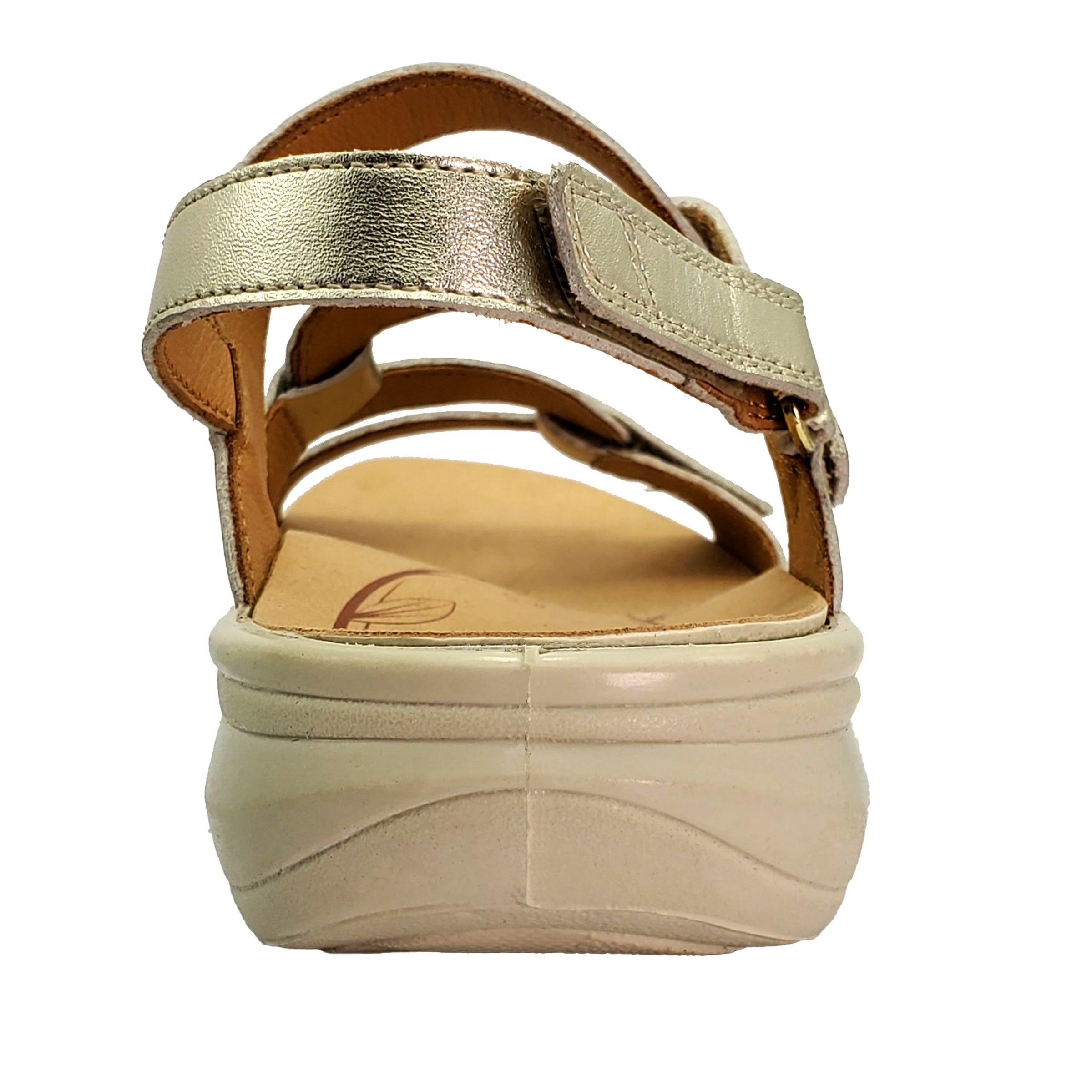 Emerald 3 Strap Leather Sandals - Seasonal - Revere Shoes