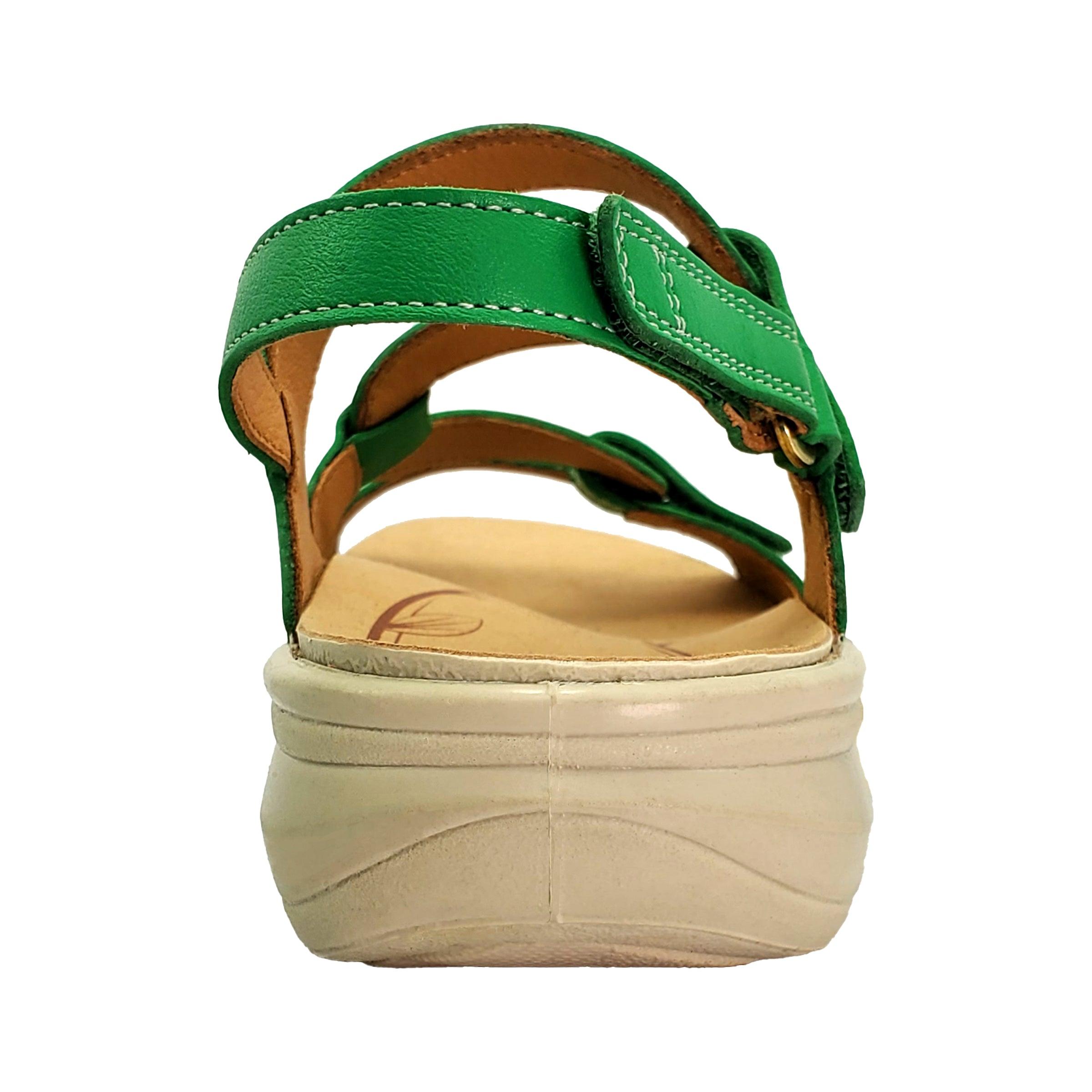 Emerald 3 Strap Leather Sandals - Seasonal - Revere Shoes