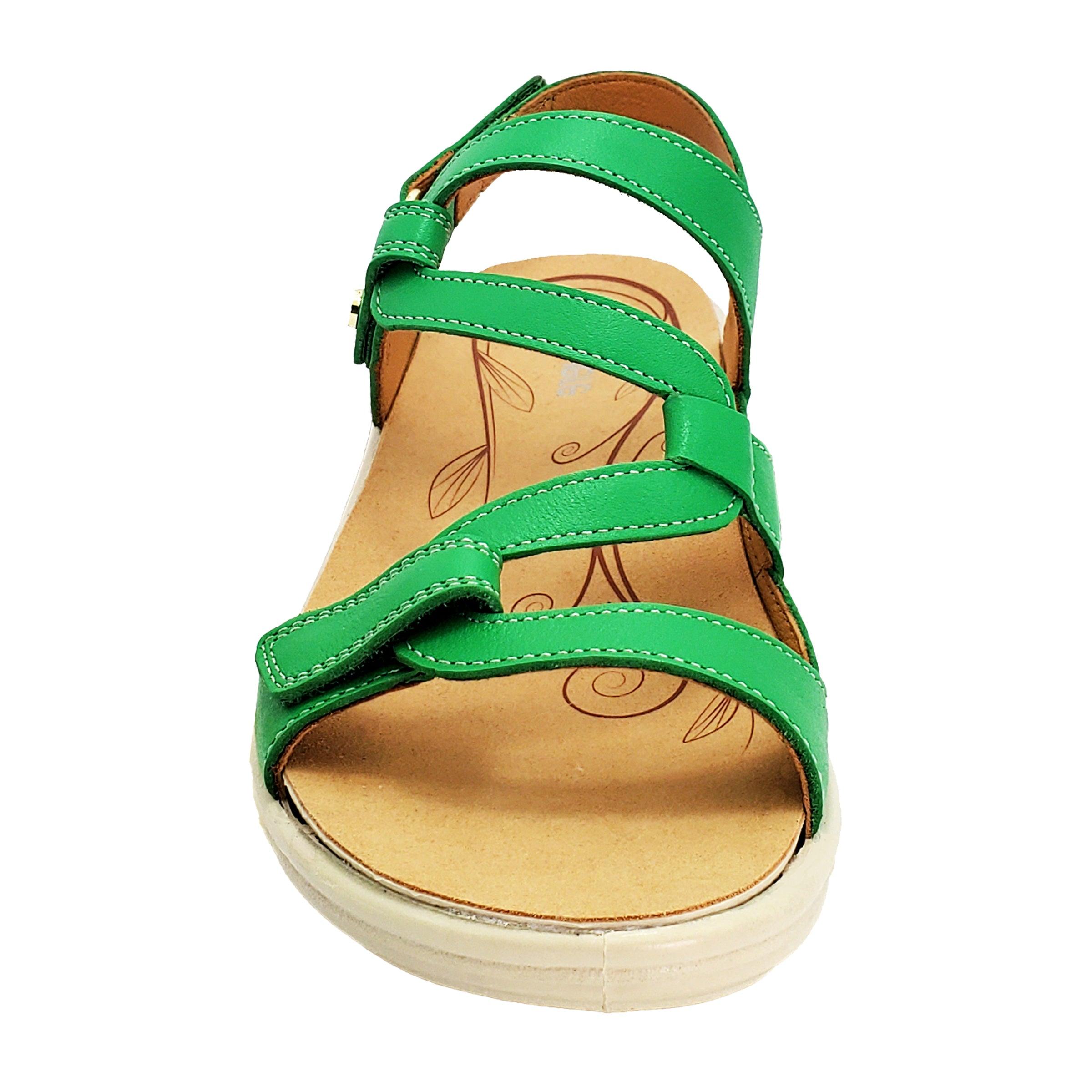Emerald 3 Strap Leather Sandals - Seasonal - Revere Shoes