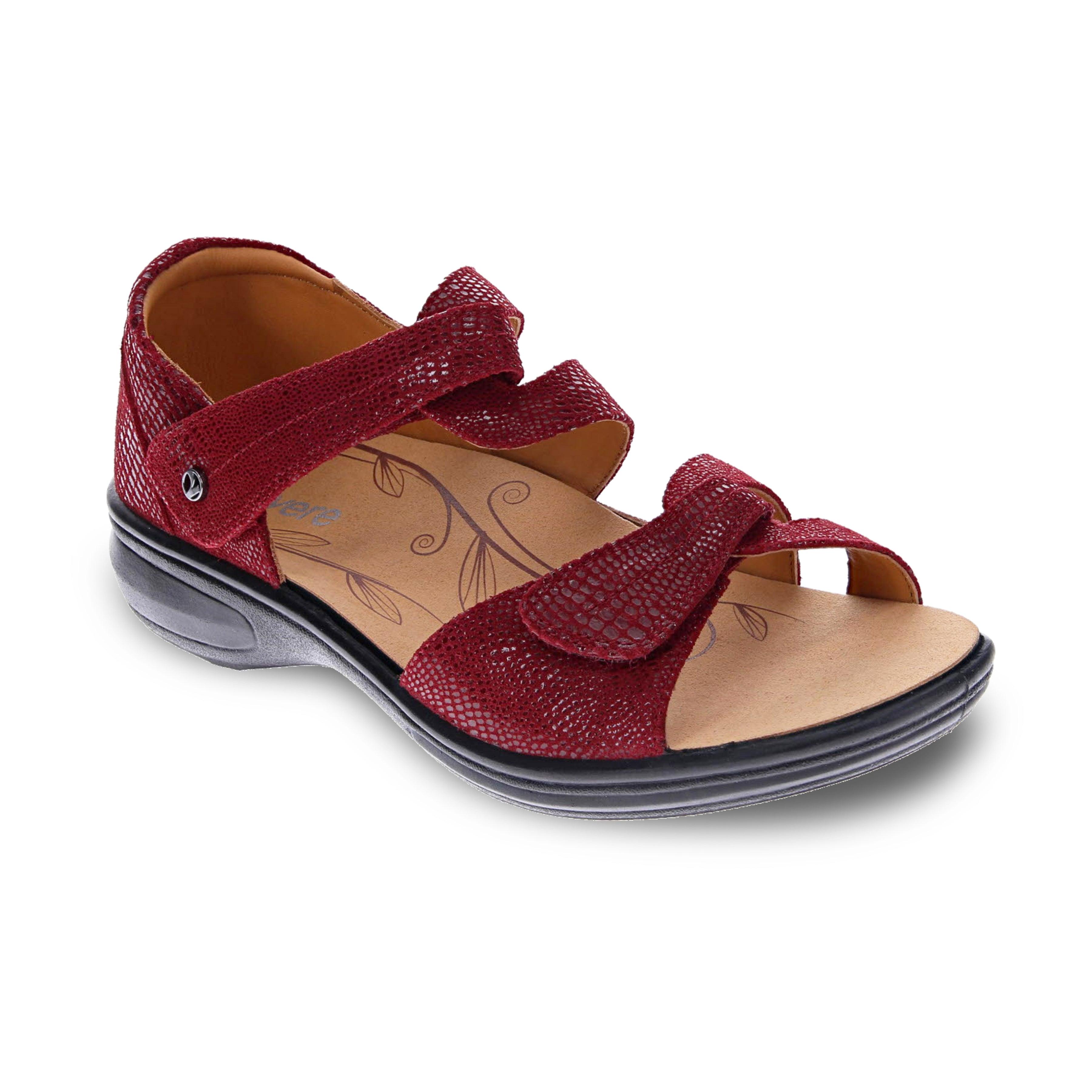 Geneva Closed Heel Leather Sandals - Revere Shoes