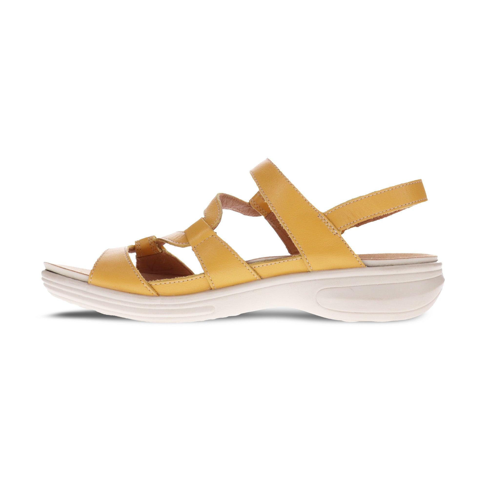 Miami 3 Strap Leather Sandals - on Sale - Revere Shoes