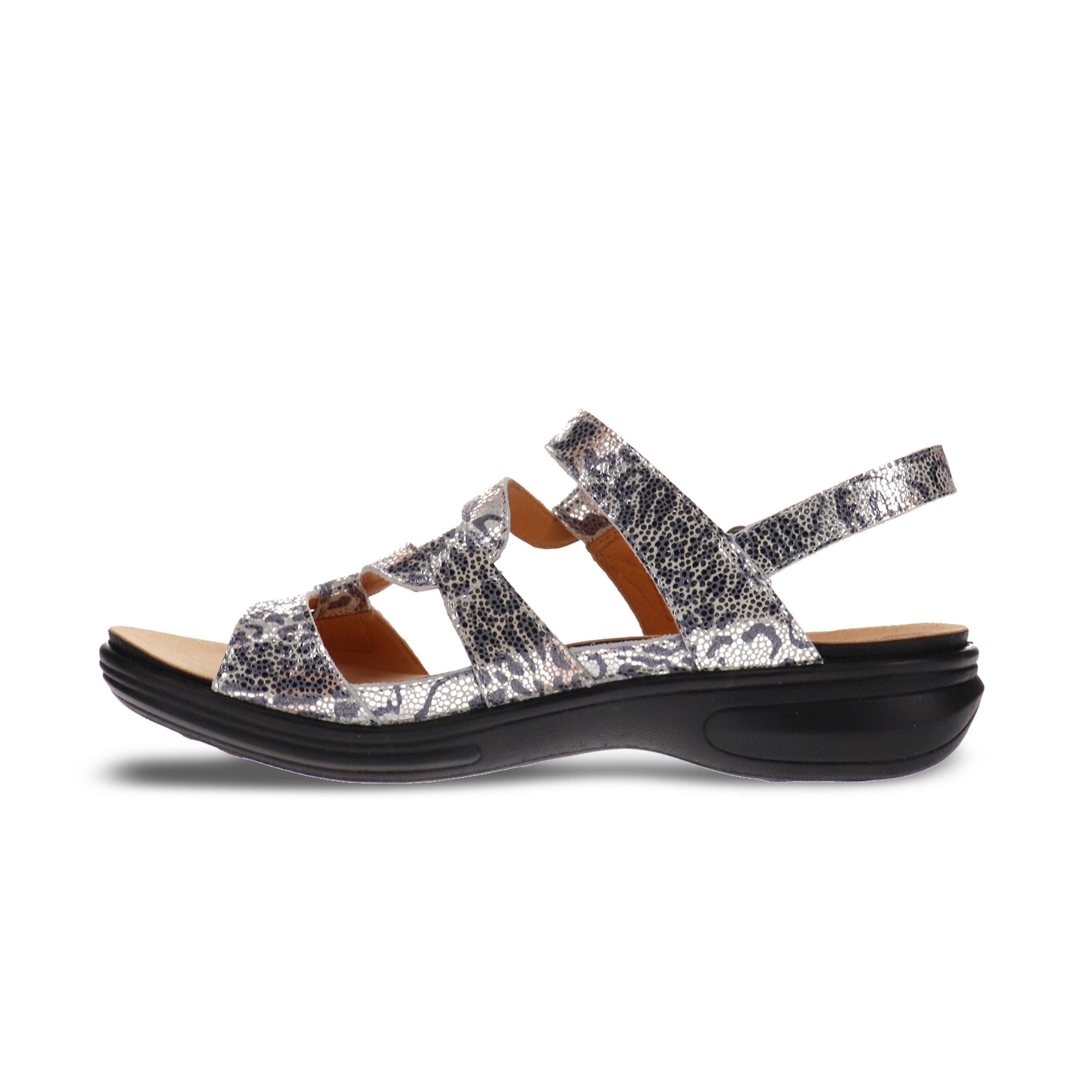 Miami 3 Strap Leather Sandals - on Sale - Revere Shoes