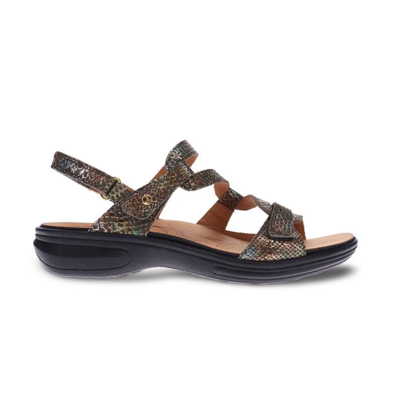 Miami 3 Strap Leather Sandals - on Sale - Revere Shoes