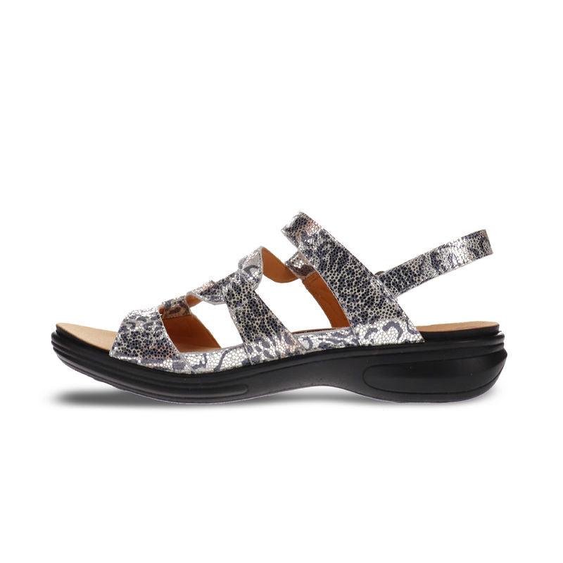 Emerald 3 Strap Leather Sandals - Seasonal - Revere Shoes