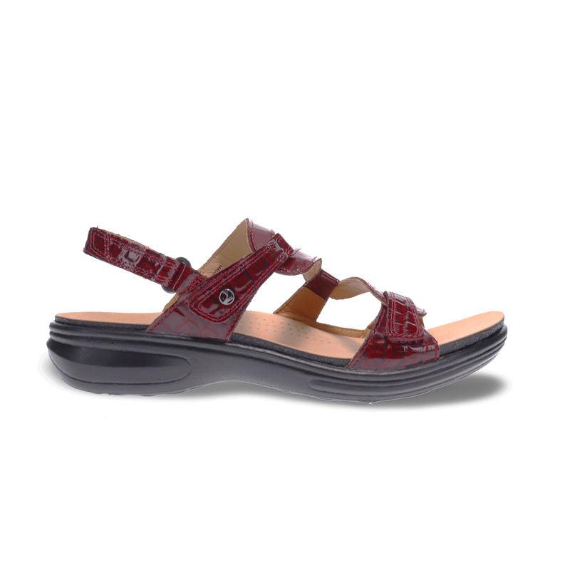 Emerald 3 Strap Leather Sandals - Seasonal - Revere Shoes