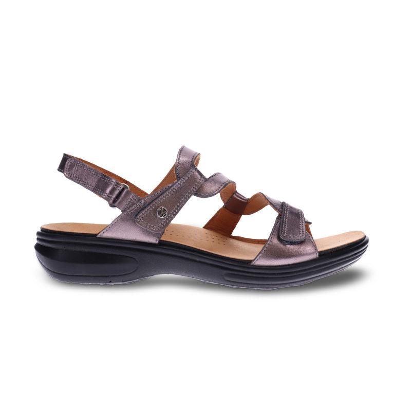Emerald 3 Strap Leather Sandals - Seasonal - Revere Shoes