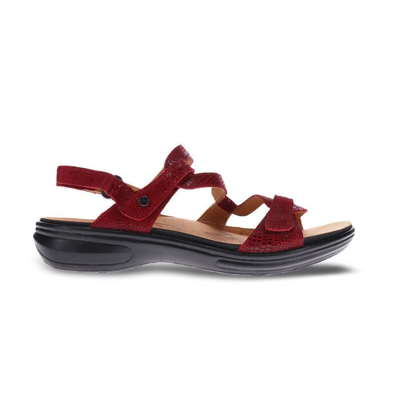 Emerald 3 Strap Leather Sandals - Seasonal - Revere Shoes