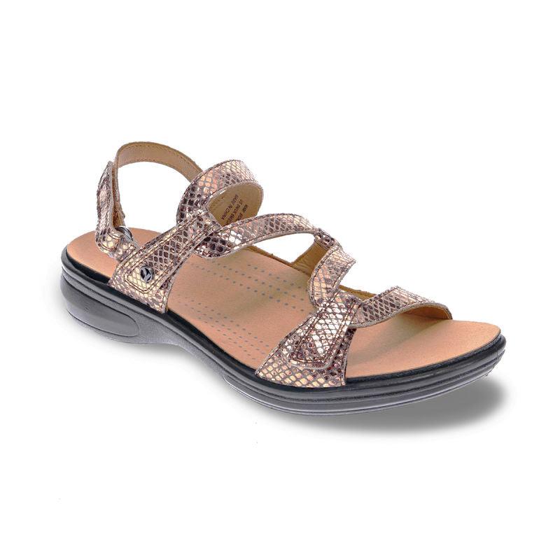 Emerald 3 Strap Leather Sandals - Seasonal - Revere Shoes