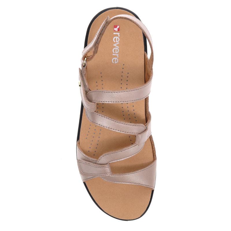 Emerald 3 Strap Leather Sandals - Seasonal - Revere Shoes