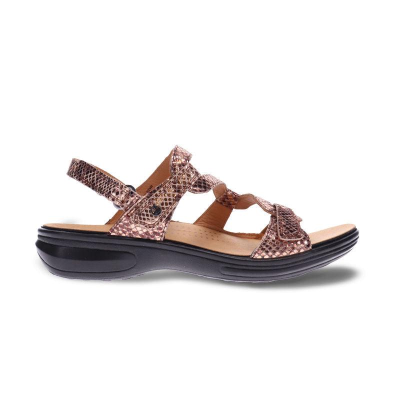 Emerald 3 Strap Leather Sandals - Seasonal - Revere Shoes