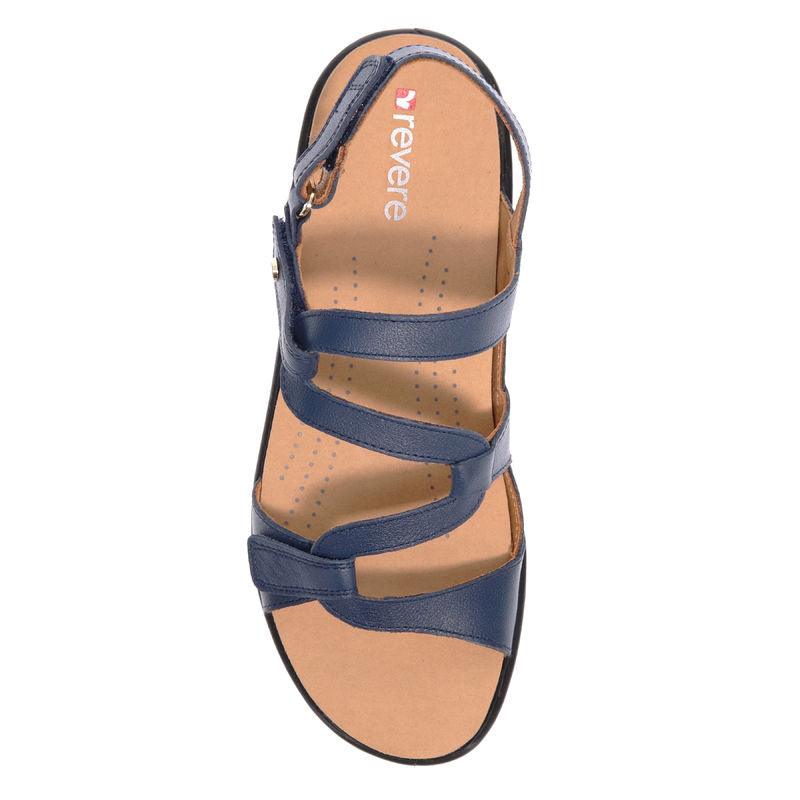 Emerald 3 Strap Leather Sandals - Seasonal - Revere Shoes