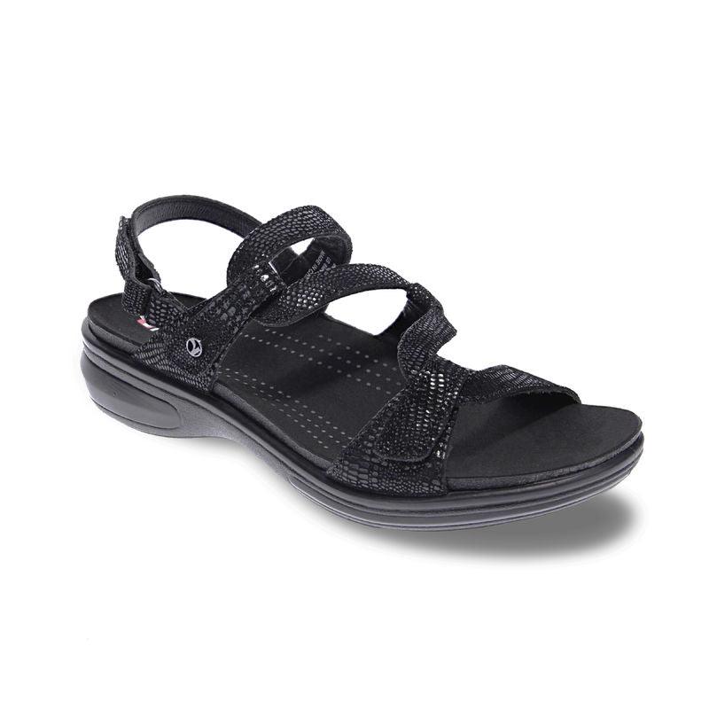 Emerald 3 Strap Leather Sandals - Seasonal - Revere Shoes