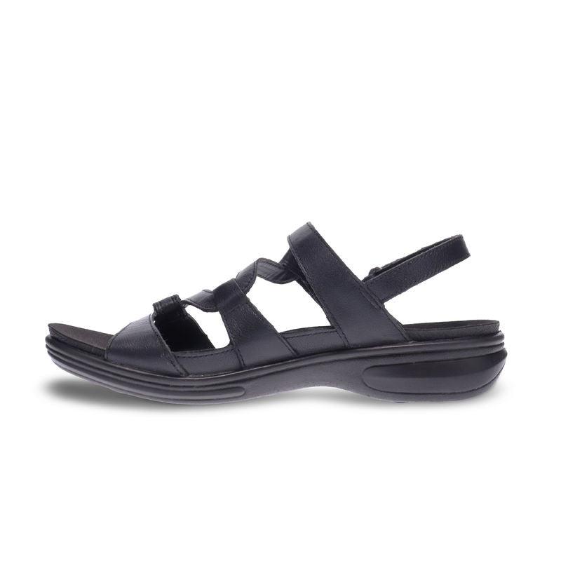 Emerald 3 Strap Leather Sandals - Seasonal - Revere Shoes