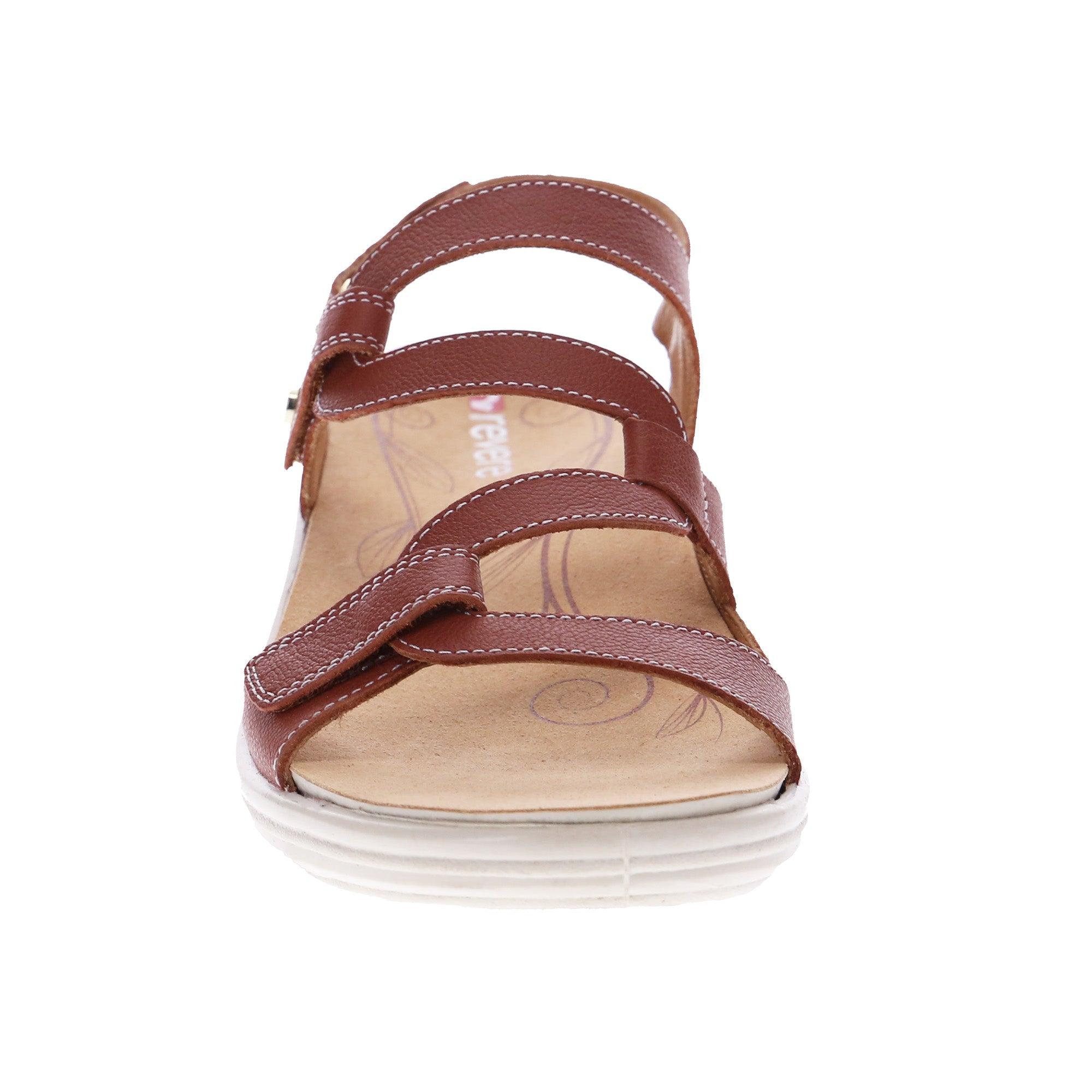 Emerald 3 Strap Leather Sandals - Seasonal - Revere Shoes