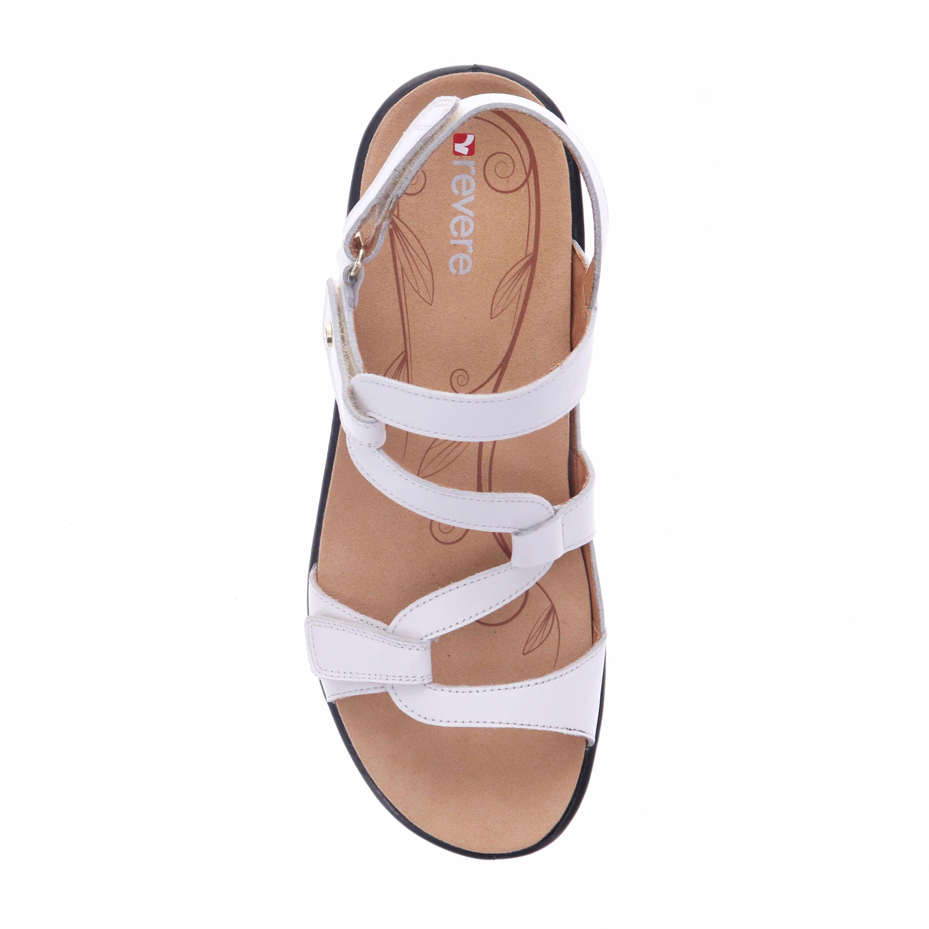 Emerald 3 Strap Leather Sandals - Seasonal - Revere Shoes