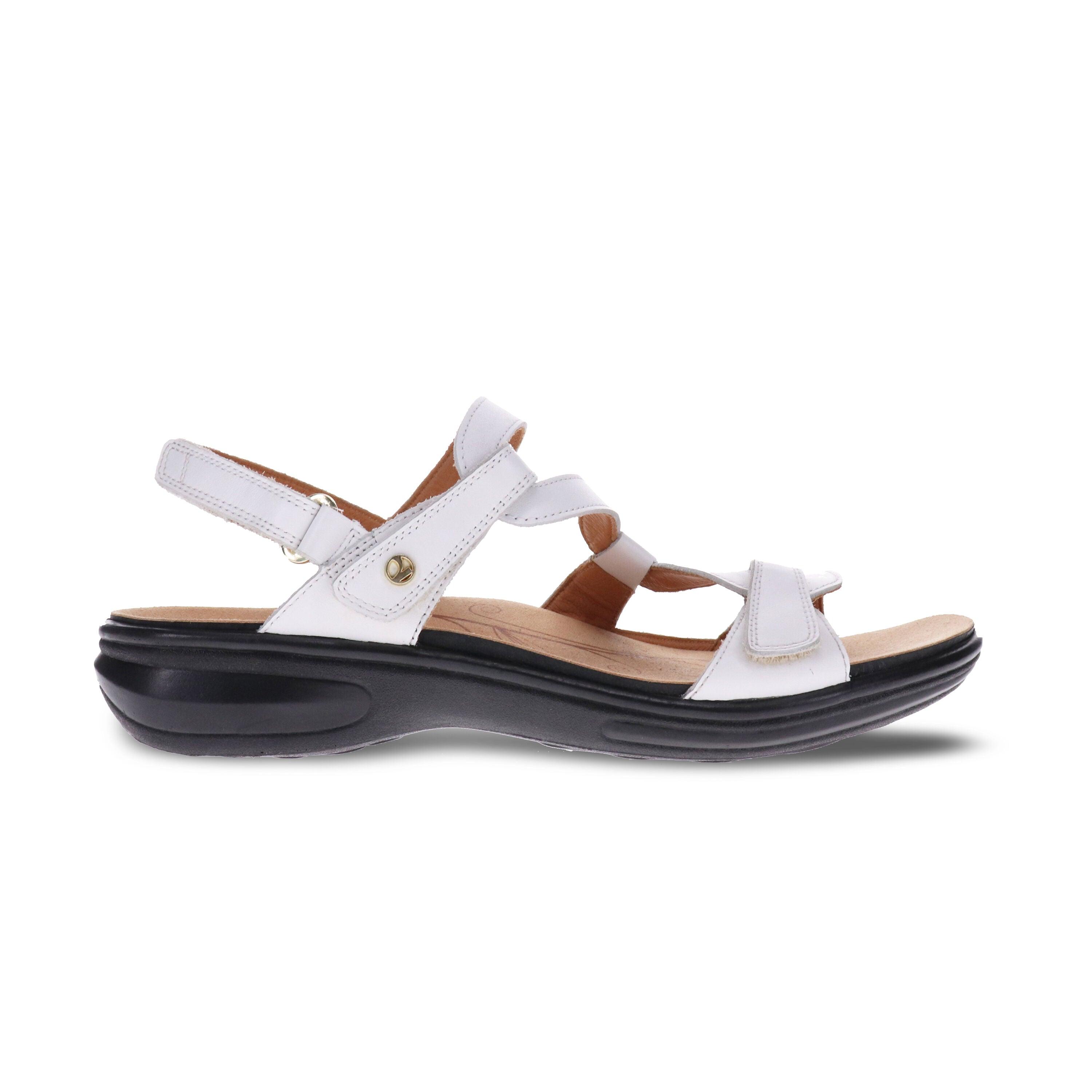 Emerald 3 Strap Leather Sandals - Seasonal - Revere Shoes