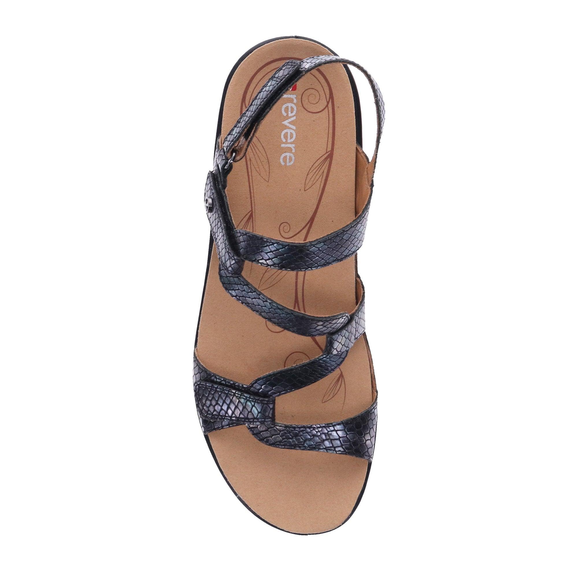 Emerald 3 Strap Leather Sandals - Seasonal - Revere Shoes