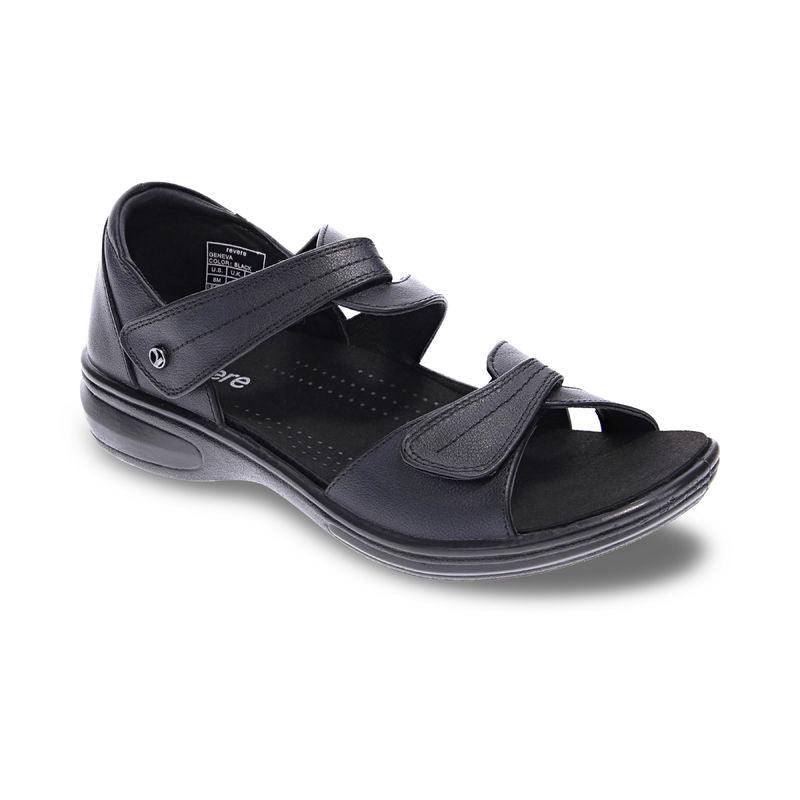 Geneva Closed Heel Leather Sandals - Revere Shoes